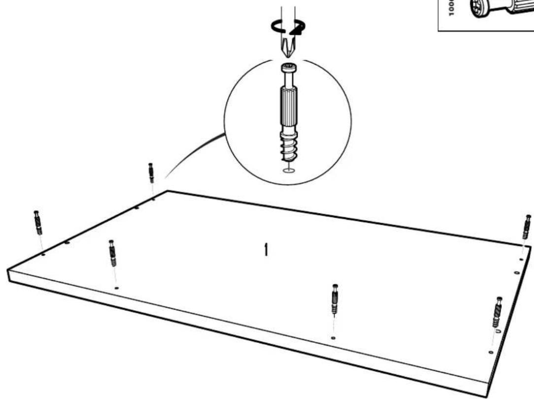 Venicci Forenzo Wardrobe - MAIN COMPONENTS - 48
