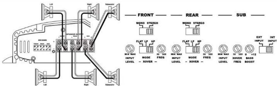 INFINITY Reference 610a - INPUT MODE SWITCH: - 1