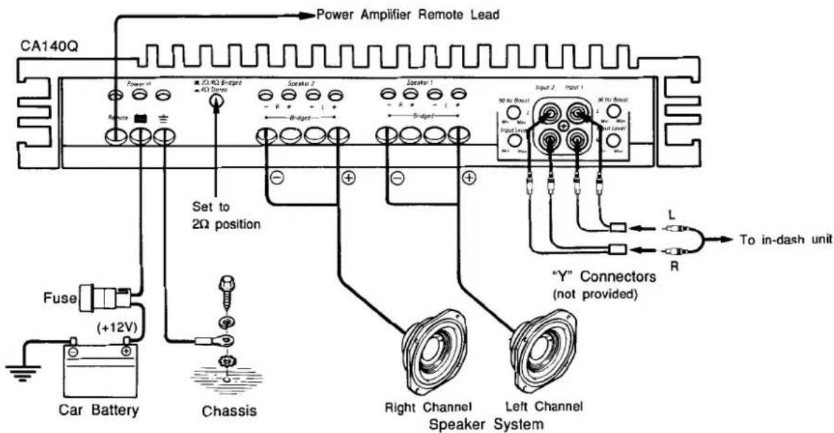HARMAN KARDON CA70 - Stereo (CA70) and 4-channel (CA140Q) Systems - 4