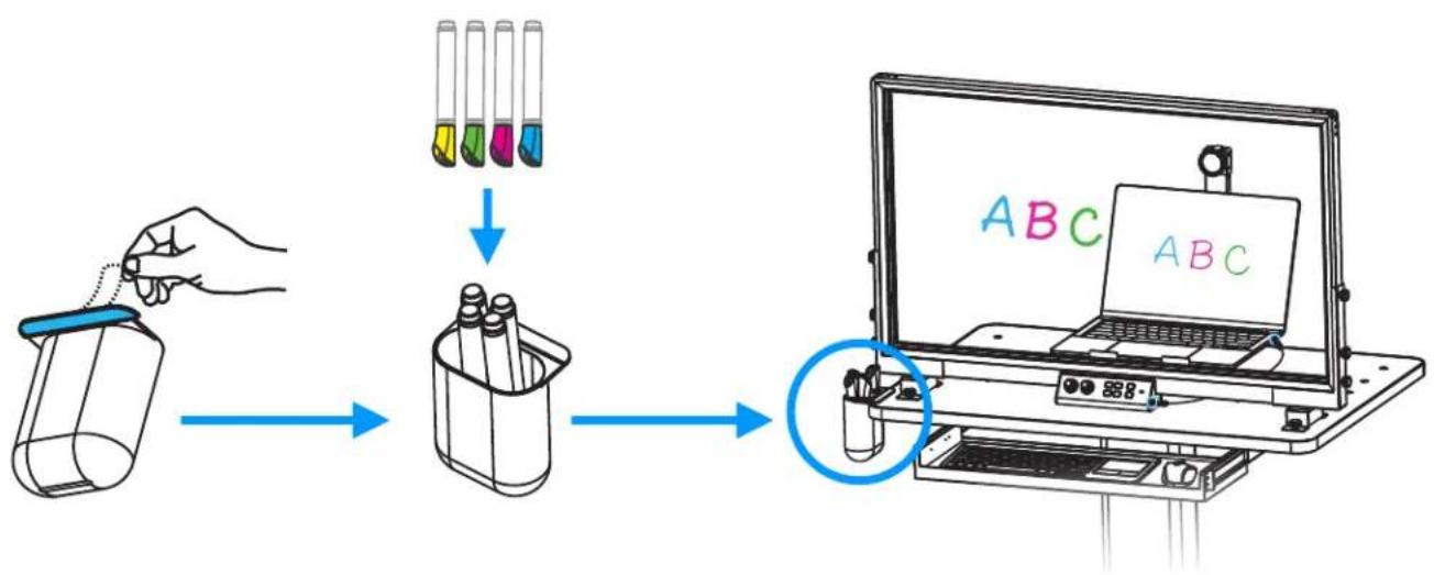 HoverCam eGlass Station - Powering Laptop and Accessories - 5