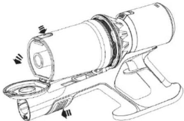 Kogan Z12 Pro - Emptying the Dust Cup - 1