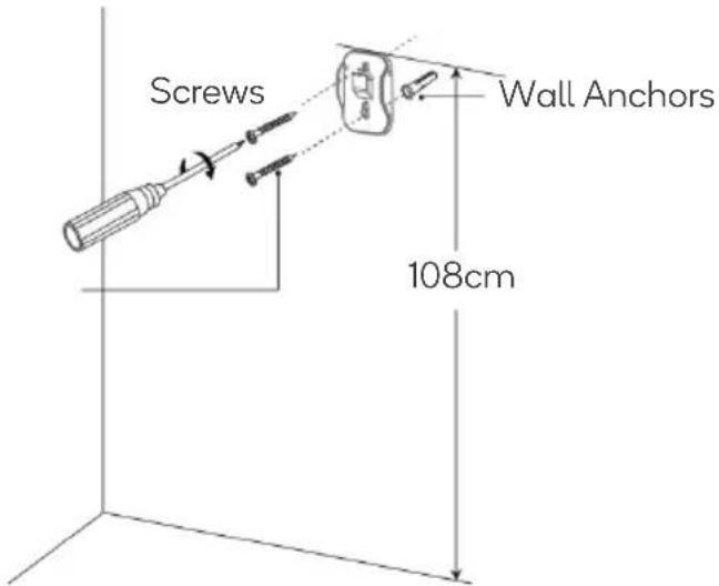 Screws Wall Anchors 108cm