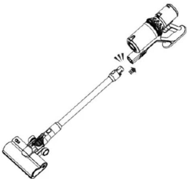 Kogan Z12 Pro - Attaching the Extension Aluminium Tube - 1