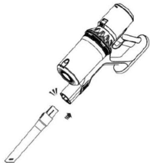 Kogan Z12 Pro - Attaching the Crevice Nozzle - 1