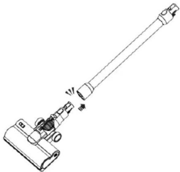 Kogan Z12 Pro - Attaching the Floor Brush - 1