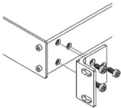 Kramer VP-774A - To rack-mount a machine: - 1