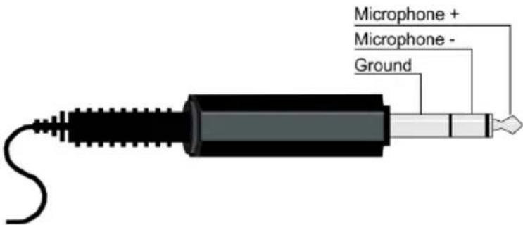 Microphone + Microphone - Ground