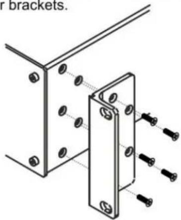 Kramer VS-88DT - To rack-mount a machine: - 1