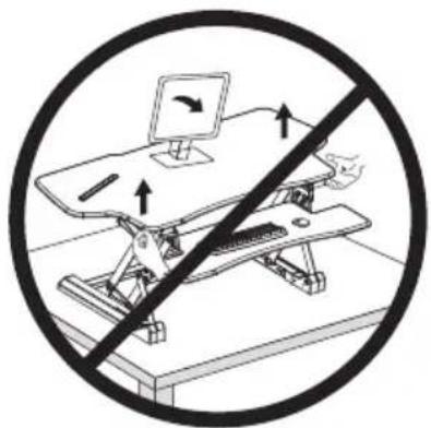 Mount-It! MI-8052 - Warnings - 3