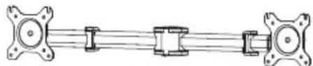 Mount-It! MI-8052 - MONITOR MOUNT PACKAGE CONTENTS - 2