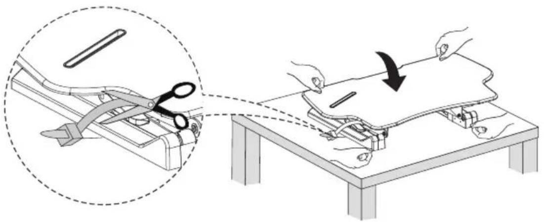 Mount-It! MI-8052 - Place it on a level surface (such as a desk, table, or the floor) - 1