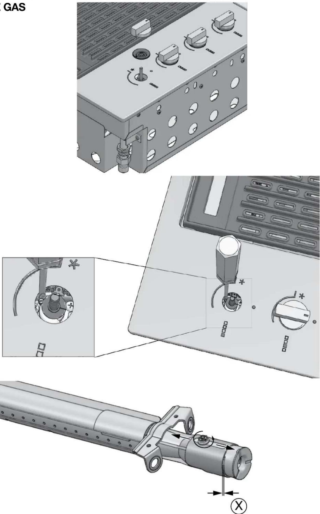 Artusi ABBQ3MB - ADJUSTING THE GAS - 1