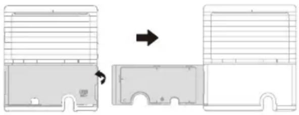 MIDEA MERC05C4BAWW - Connecting the appliance - 1