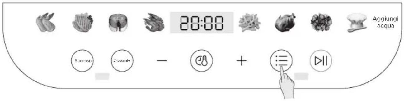 20:00 Aggiungi acqua Succaso Croccante - + 3||