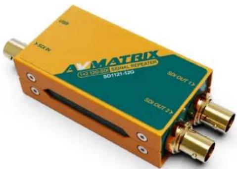 AMATRI 142 EQUITY SIGNAL REPEATER SDI121-420 SDI OUT 13 SDI OUT 23
