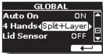 GLOBAL Auto On ON 4 Hands Lid Sensor OFF