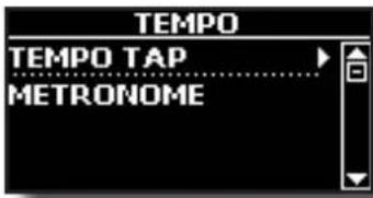 TEMPO TEMPO TAP METRONOME