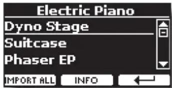 Electric Piano Dyno Stage Suitcase Phaser EP IMPORT ALL INFO ←