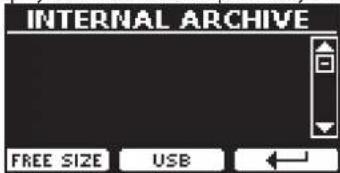 INTERNAL ARCHIVE FREE SIZE USB