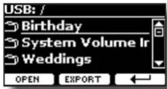 USB: / Birthday System Volume Ir Weddings OPEN EXPORT