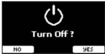 Turn Off ? NO YES