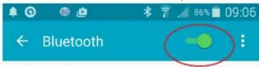 Bluetooth 86% 09:06