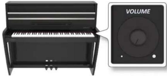 Dexibell VIVO H10V - Adjust the Volume of the VIVO H10V - 1
