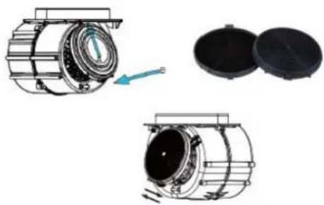 Heinner DCH-650RGBK - ФИЛТЪР С АКТИВЕН ВЪГЛЕН - закупува се отделно - 1