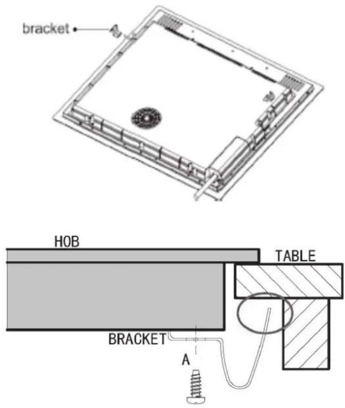 bracket HOB TABLE BRACKET A