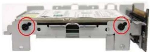 AOPEN DE965 - 3-2-4. and screw HDD with 4pcs of FPH M3 screw (on both flanks) - 3