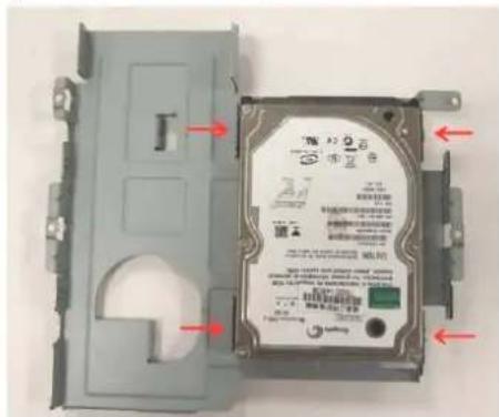 AOPEN DE965 - 3-3 Install HDD on Supporter with slim ODD - 7