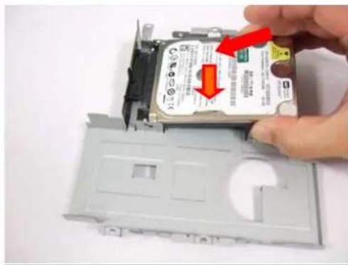 AOPEN DE965 - 3-3 Install HDD on Supporter with slim ODD - 6