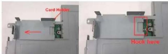 AOPEN DE965 - 3-2-1 Install Card Holder - 1