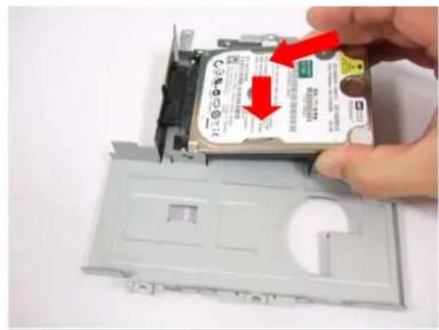 AOPEN DE965 - 3-2-3. Put the HDD on support - 1