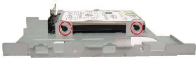 AOPEN DE965 - 3-3 Install HDD on Supporter with slim ODD - 8