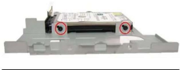 AOPEN DE965 - 3-2-4. and screw HDD with 4pcs of FPH M3 screw (on both flanks) - 2