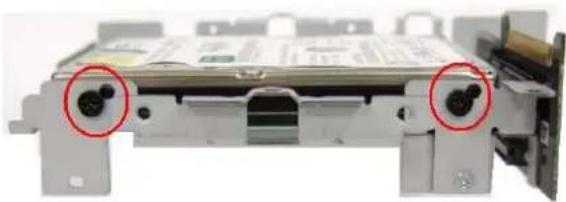 AOPEN DE965 - 3-3 Install HDD on Supporter with slim ODD - 9