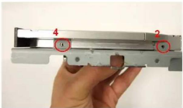 AOPEN DE965 - 3-3 Install HDD on Supporter with slim ODD - 3