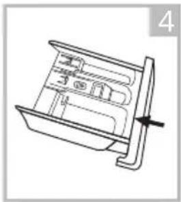 TEKA WMK 40840 SS - Limpiar el Dispensador de Detergente - 4