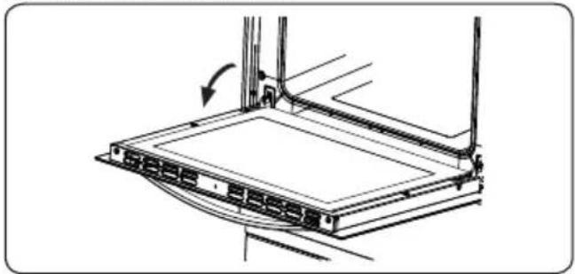 Element EER204MSCW - Removal of the Oven Door - 1