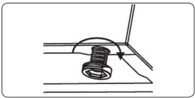 Element EER204MSCW - ADJUSTING THE FEET - 1