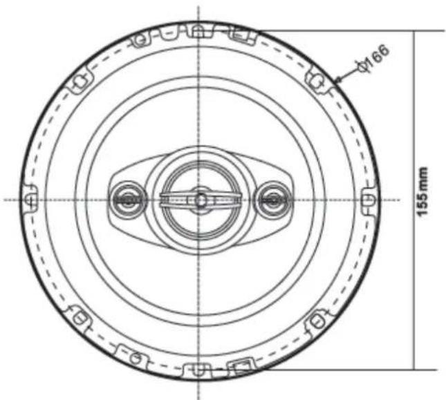 Ø166 155 mm