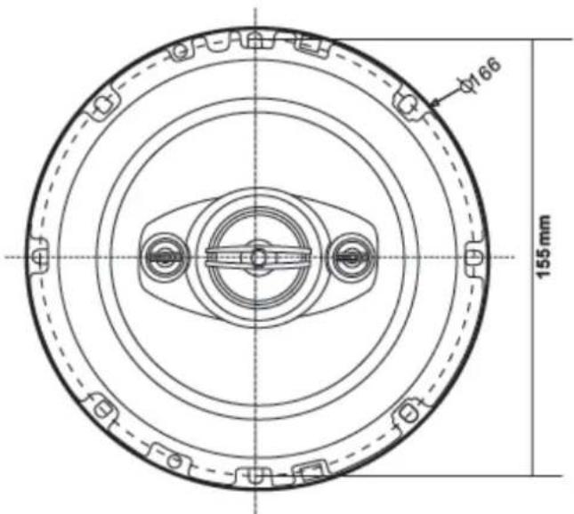 Ø166 155 mm