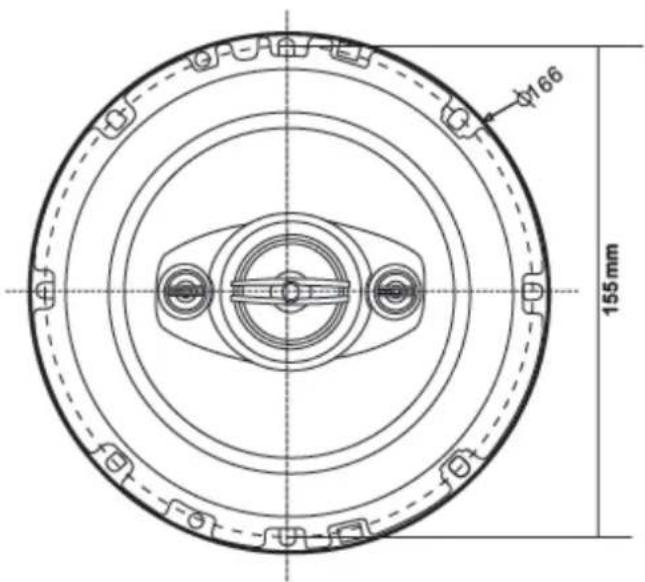 Ø166 155 mm