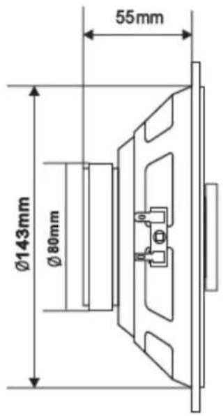 55mm Ø143mm Ø80mm