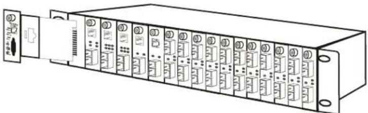 D-LINK DMC-1002 - The Media Converter Chassis system - 1