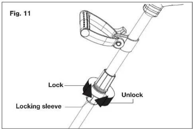Sun Joe 24V-LT12-LTE - Adjusting the Telescoping Shaft - 1