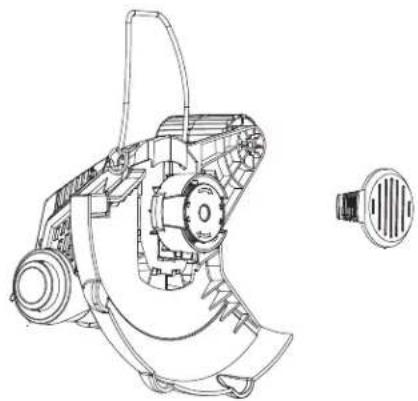 Sun Joe 24V-LT12-LTE - Replacing the spool - 2