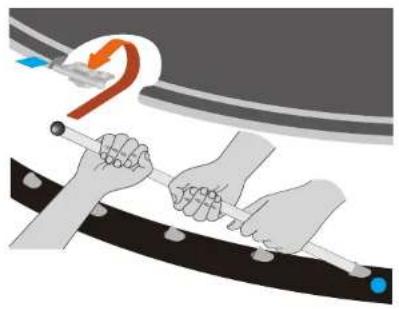 Springfree Jumbo Oval O200 - ROD INSTALLATION TECHNIQUE - 1