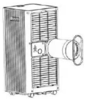Ausclimate Smart Compact Cold + Dry ACPAC205CB - Attach the Exhaust Hose - 5